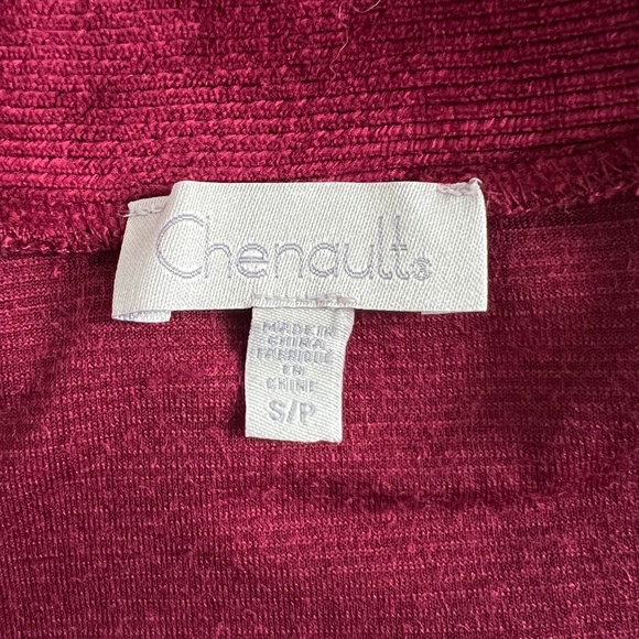Chenault - Burgundy Long Sleeve Shirt - Picture 7 of 9